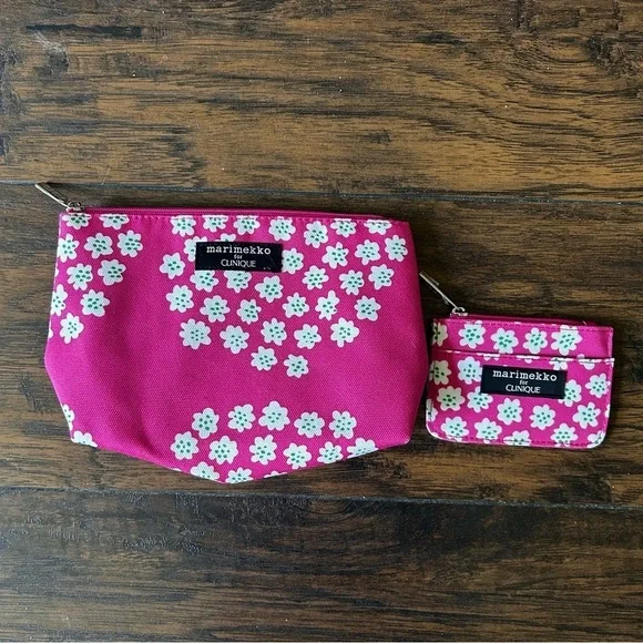 Clinique Makeup Bag and Wallet Set