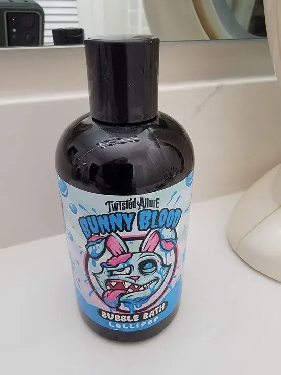Twisted Allure Bunny Blood Bubble Bath Lollipop NEW