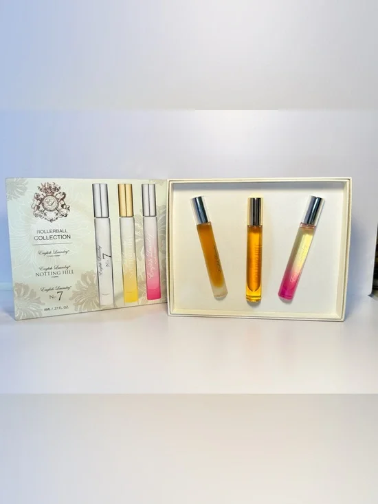 English Laundry No.7 3 Piece Womens rollerball  collection Gift Set NIB