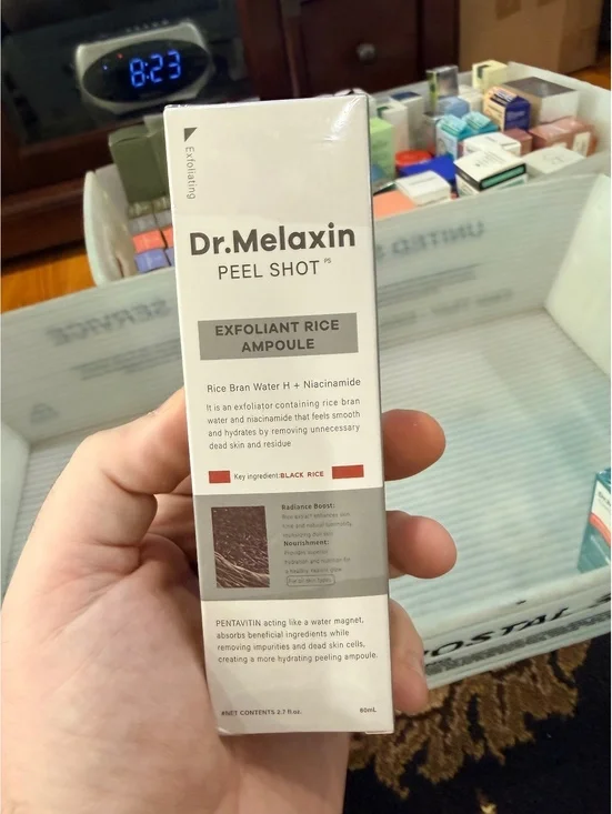 Dr.Melaxin Peel Shot Exfoliant Rice Ampoule 80ml