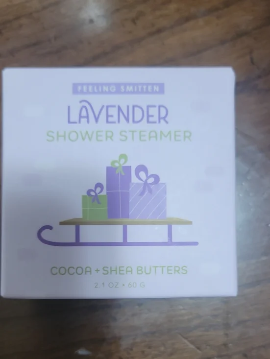 Lavender shower steamer