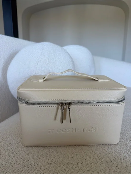 Leather Travel Cosmetic Case