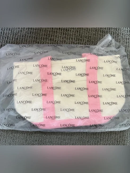 Lancôme Pink & Cream Mini tote bag