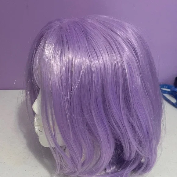 Light PURPLE synthetic hair Wig - New