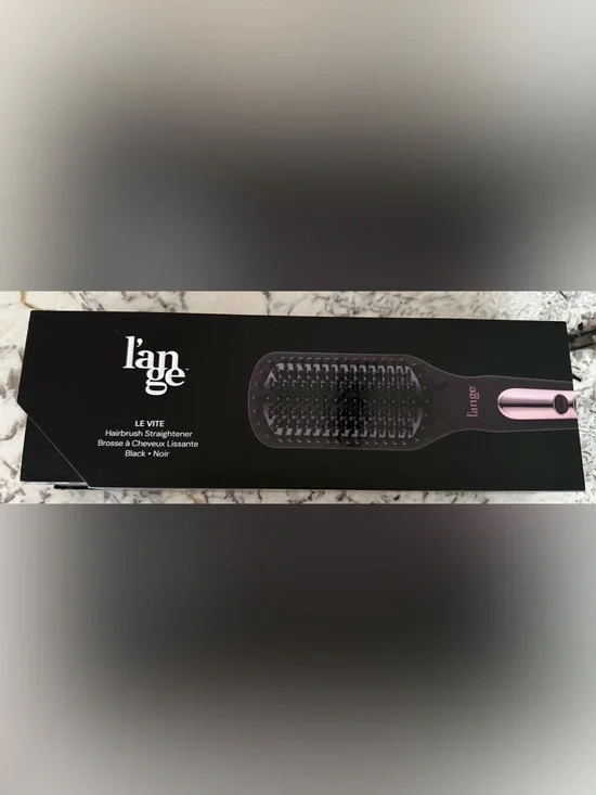 l’ange LE VITE Hairbrush Straightener New NIB