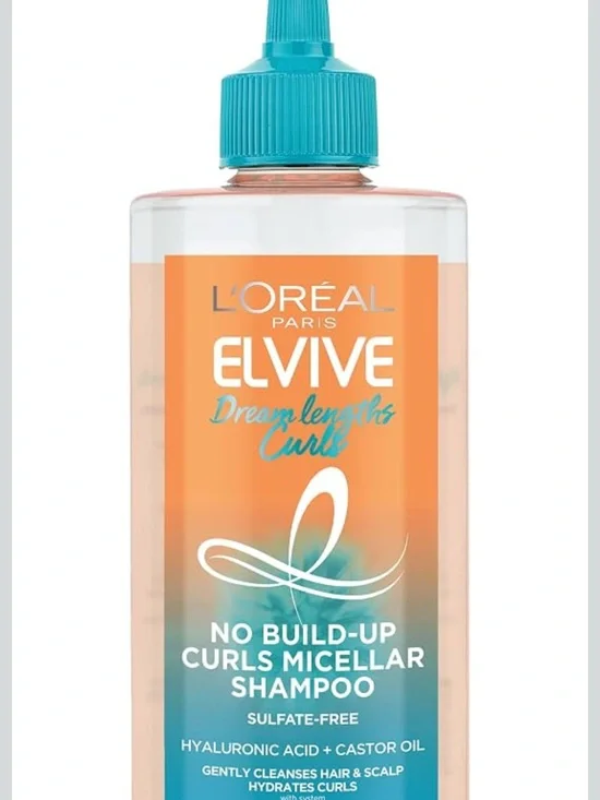 4- L’Oréal Elvive Dream Lengths Curls No Build-Up Micellar Shampoo