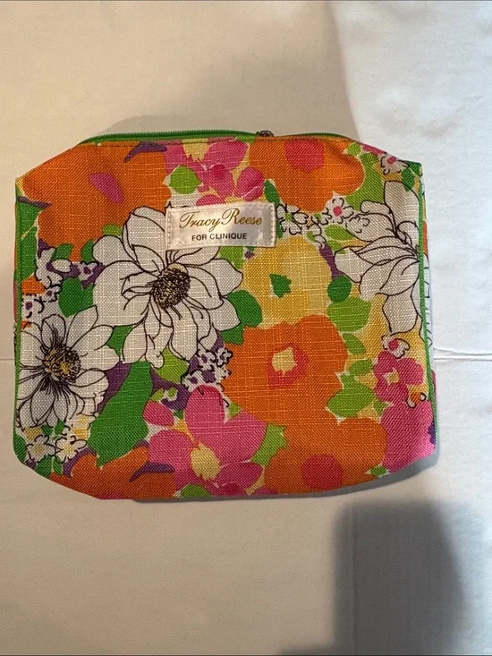 Tracy Reese -Clinique Floral Cosmetic Pouch