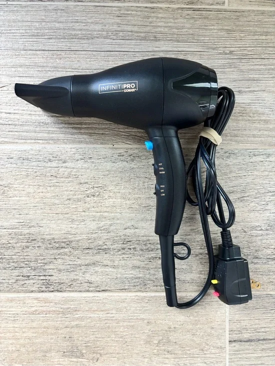 Conair InfinitiPro Black Hair Dryer
