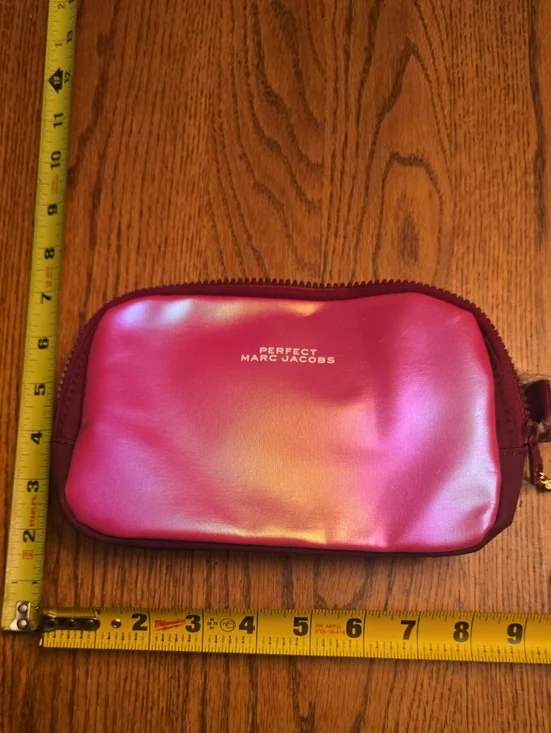 Marc Jacobs Iridescent Pink Travel Pouch