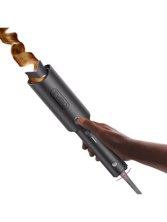 Automatic Rotating Curling Iron - Beach Waves Wand, Portable Hair Curler, Dual