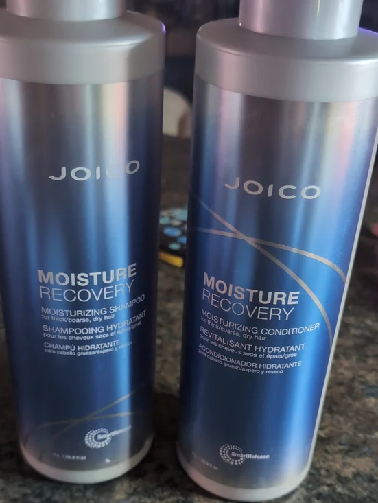 Joico Moisture Recovery Shampoo & Conditioner - Blue Iridescent Duo