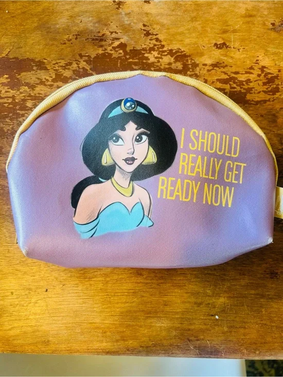 Disney Store Princess Jasmine Make Up Bag