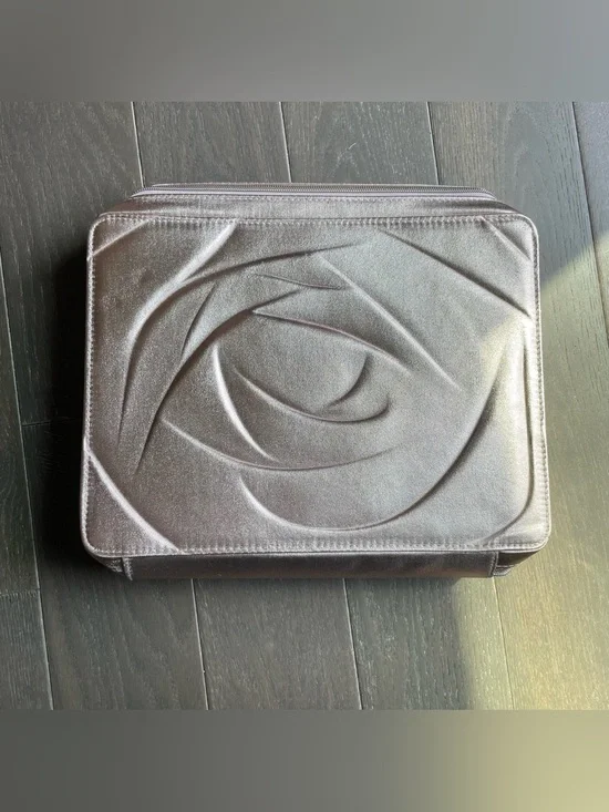 Lancôme Gold Metallic makeup/Cosmetic Case