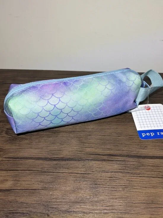 Mermaid Theme Pencil Makeup Brush Pouch