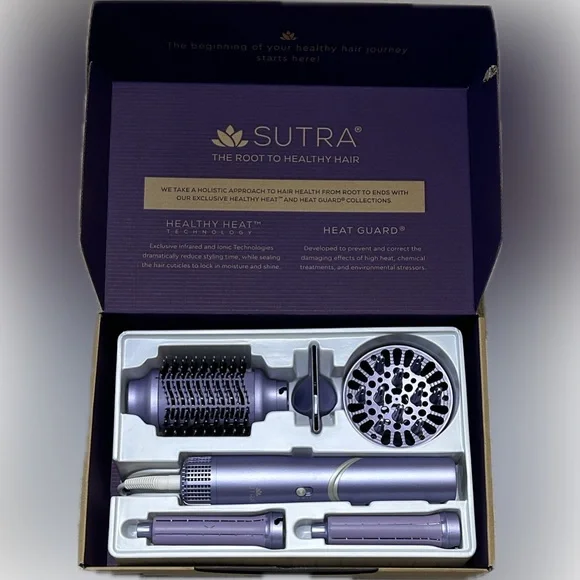 Sutra AERO 5in1 Purple Hair Styling Set Like New Box $299 Retail Value