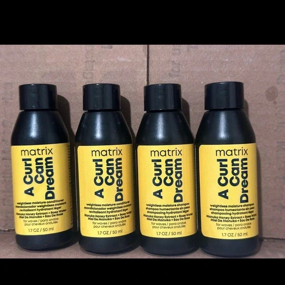 Matrix A Curl‎ Can Dream Wavy Hair Shampoo and Conditioner Set 4 Pack Travel