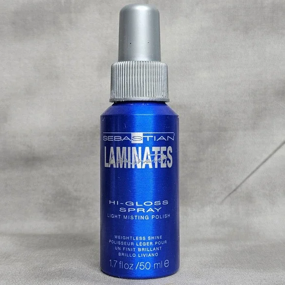 SEBASTIAN Laminates Hi-Gloss Spray Light Misting Polish NEW 1.7 oz Travel‎ Sz