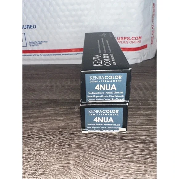 Kenra Color Demi Permanent Hair Color 4NUA Medium Brown Natural Ultra‎ Ash Shine