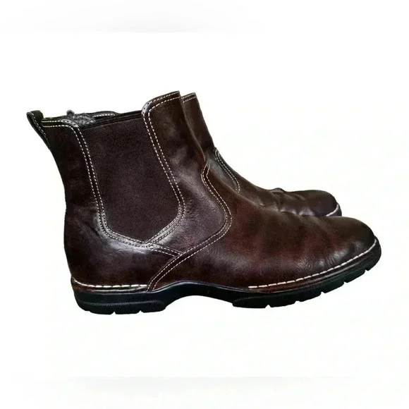 Cole Haan Brown Leather Chelsea Ankle Boot Mens Size 10M Pull On Casual Nikeair