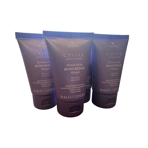 SET OF 4‎ Alterna Caviar Anti Aging Restructuring Bond Repair Masque
