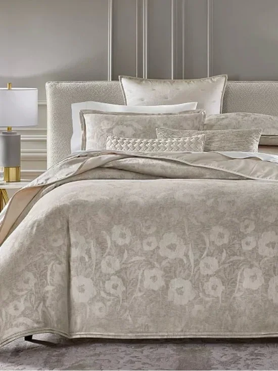 Hotel Collection Shadow Floral Duvet Cover Set Full/Queen 94x96 in