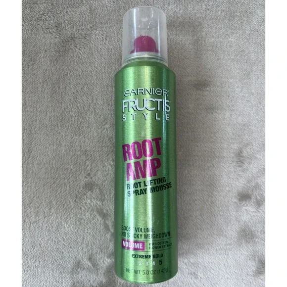 Garnier Fructis Style Root Amp Lifting Spray Mousse, Extreme Hold 5