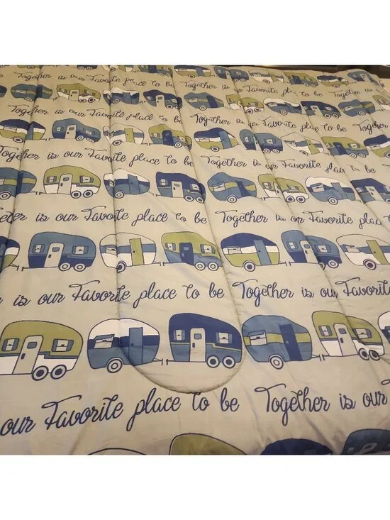 RV Trailer Together Is Favorite Place To Be Bedding Collection twin Comforter