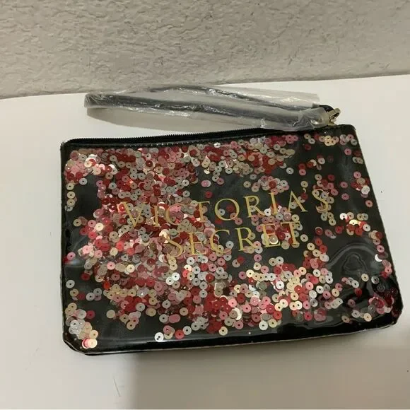 Victoria's Secret Zippered pouch  sequins