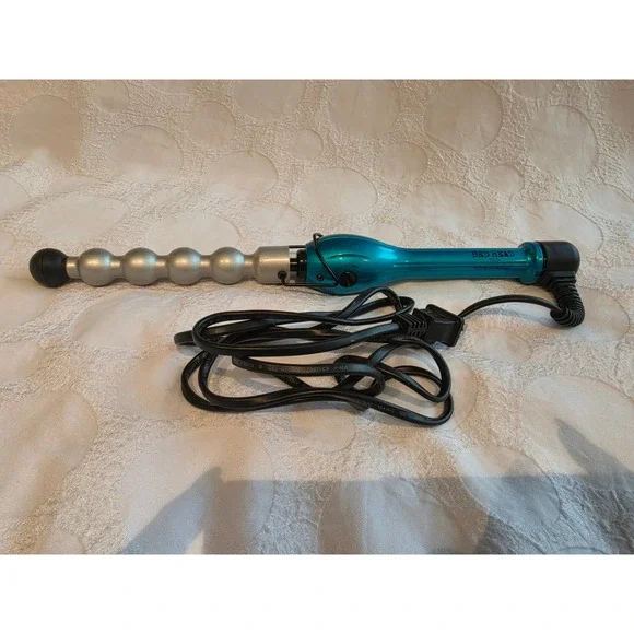 Bed Head TIGI Rock N Roller Bubble Curling Wand Teal Ceramic BH320