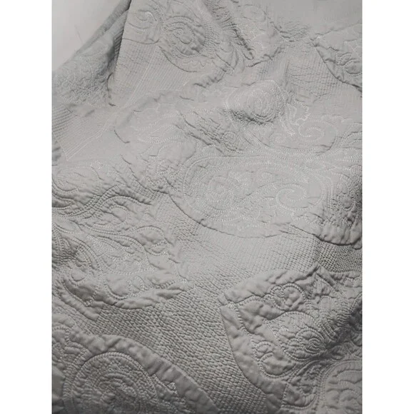 Laura Hart Queen Sea Glass Blue Comforter