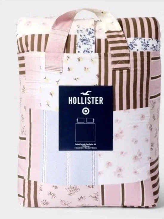 Percale Patchwork Comforter Set from The Hollister Collection Target
