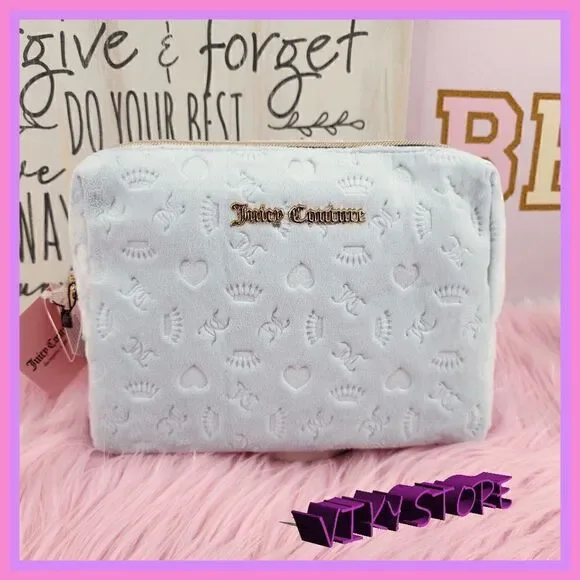 NWT Serene Elegance: {Juicy Couture} Baby Blue Cosmetic Duo NWT