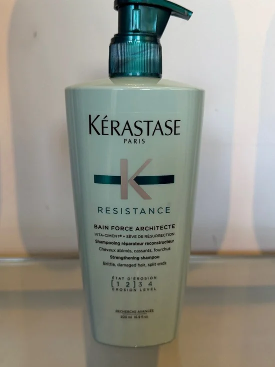 Kerastase RÉSISTANCE BAIN FORCE ARCHITECTE SHAMPOO New 500 ML with pump