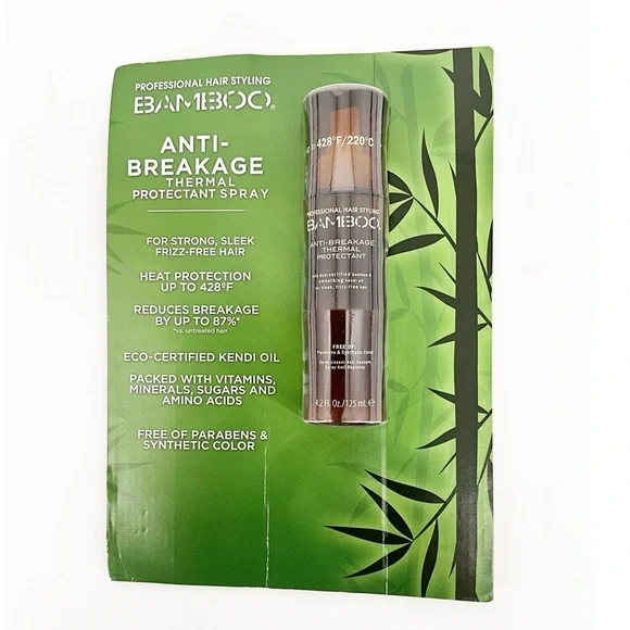 NEW BAMBOO Anti-Breakage Thermal Protectant Spray Heat Protection Frizz-Free
