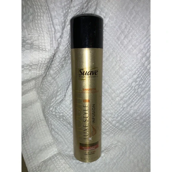 Suave Professionals Luxe Style Infusion Smooth Anti Humidity Hairspray‎ 5.0 Oz