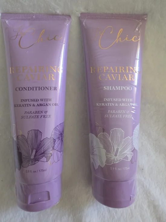 LE Chic Repairing Caviar Shampoo & Conditioner Set