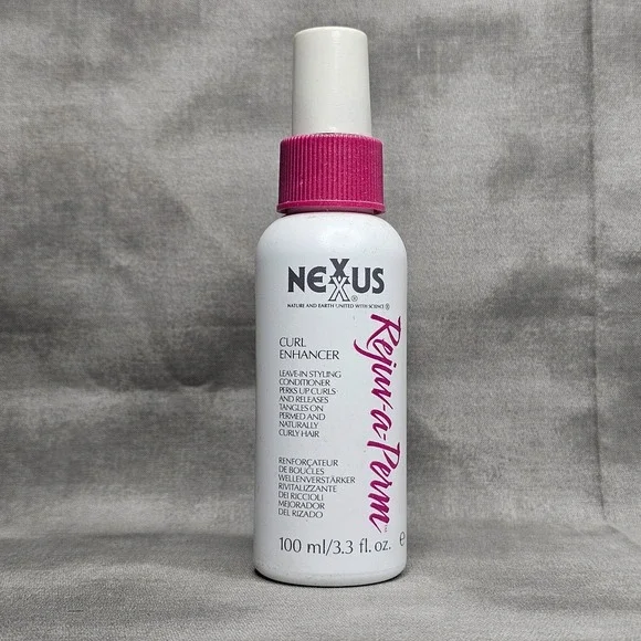 NEXXUS Rejuv-A-Perm‎ Curl Enhancer Spray Leave in Hair Conditioner 3.3oz NEW HTF