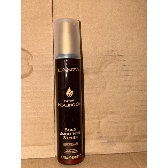 Lanza Bond Smoothing Styler Keratin Healing Oil Phyto IV Complex Treatment 4.7oz