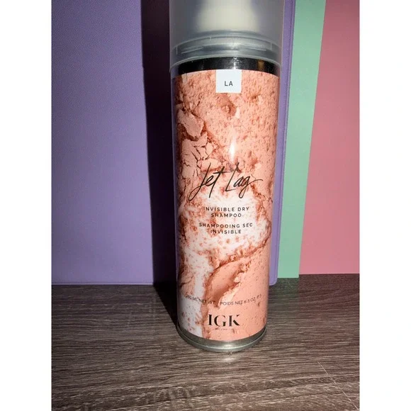 IGK Jet Lag Invisible Dry Shampoo 6.3oz Spray Oil Absorbing Refresh hair‎ care