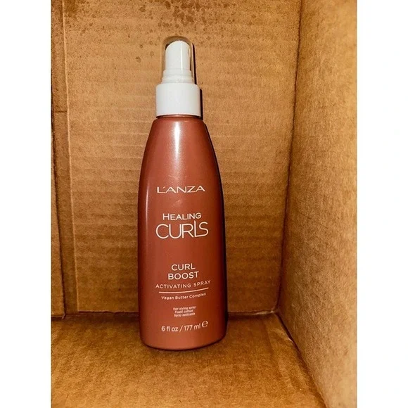 LANZA Healing Curls Curl Boost Activating Spray Vegan‎ Butter Complex Curls