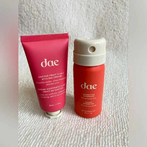 NEW! dae Cactus Fruit 3-in-1 Styling Cream & Hairspray Set