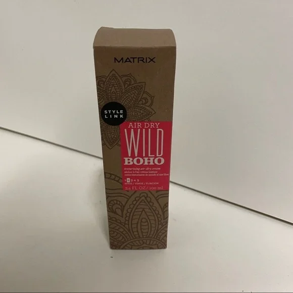 Matrix Style Link Air Dry Wild Boho Texturizing Air Dry Cream 3.4 OZ HTF