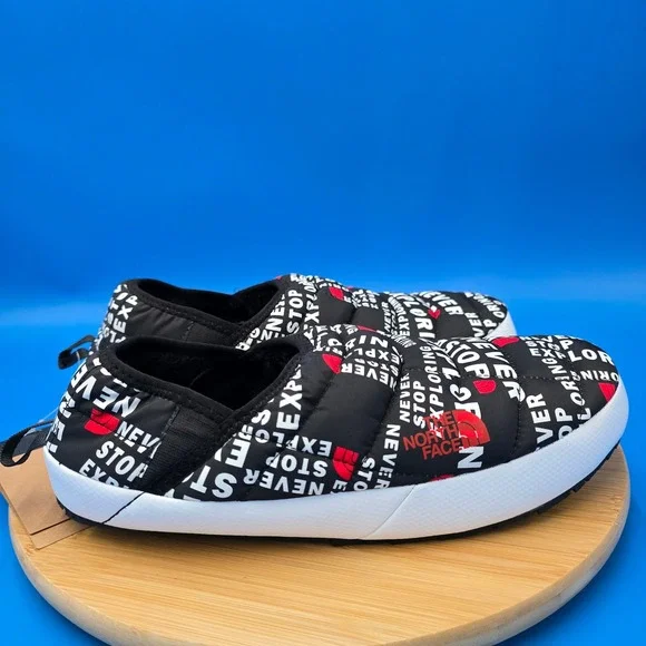 The North Face NF0A3UZN Nuptse Tent‎ Mule V Slippers Black Men's US 10 NWOB New