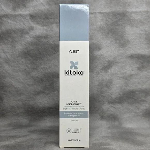 ASP Kitoko Active Restructurant Leave-In Treatment 8.5 oz Repairs‎ Damaged Hair