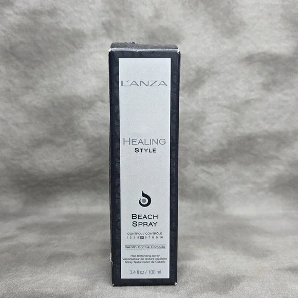 Lanza Healing Style Beach Spray 3.4 fl oz Texturizing‎ Spray w/Keratin Cactus