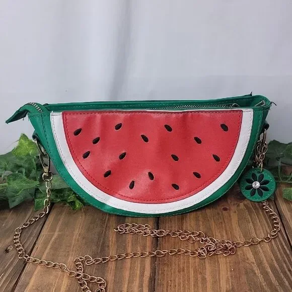 Watermelon Slice Crossbody Bag. So Dang Cute! Like New