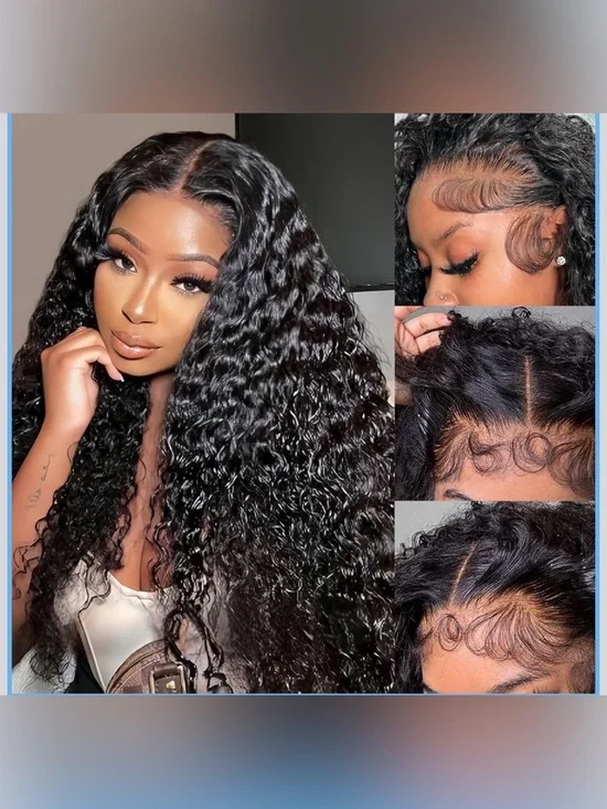 26 Inch 200 Density Human Hair, synthetic blend