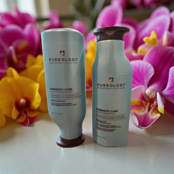 Pureology Strength Cure Shampoo Conditioner 9 oz