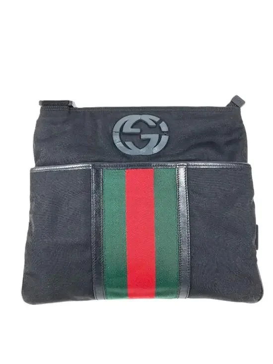 Gucci Web Snow Glam Crossbody Bag Nylon #309117G36B