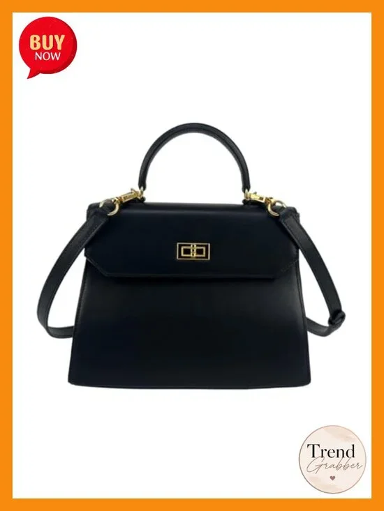 Genuine Leather Anti-Theft RFID Blocking Crossbody Tote Bag